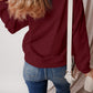 Round Neck Long Sleeve Sweatshirt