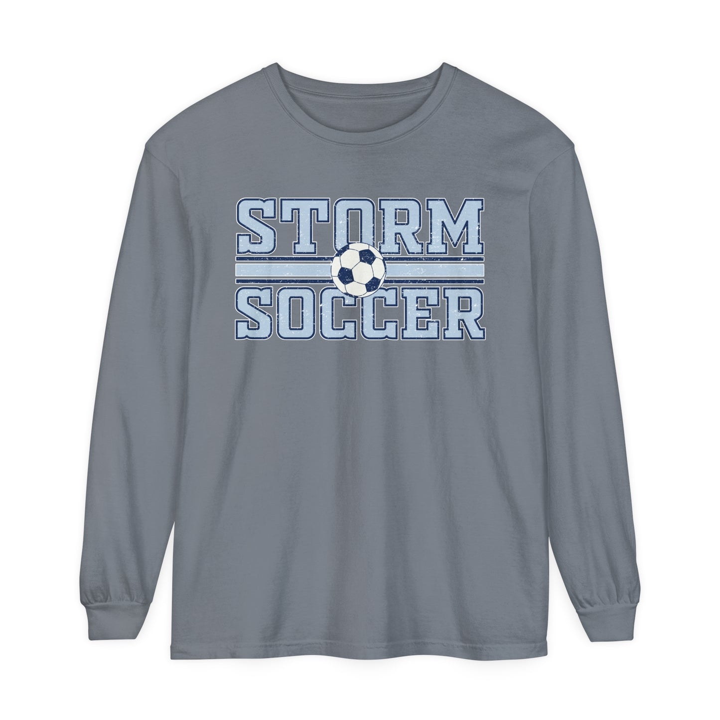 Storm Soccer Distressed - CC Adult Long Sleeve