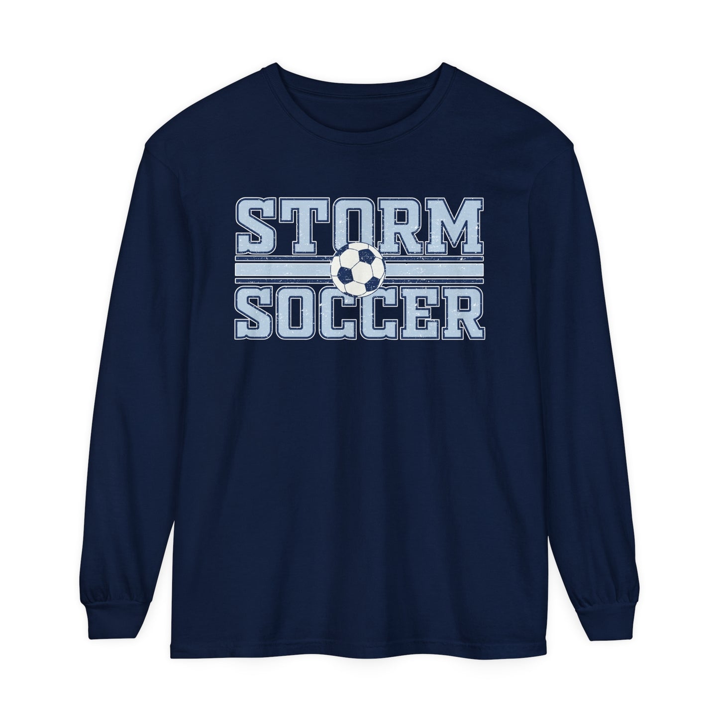 Storm Soccer Distressed - CC Adult Long Sleeve