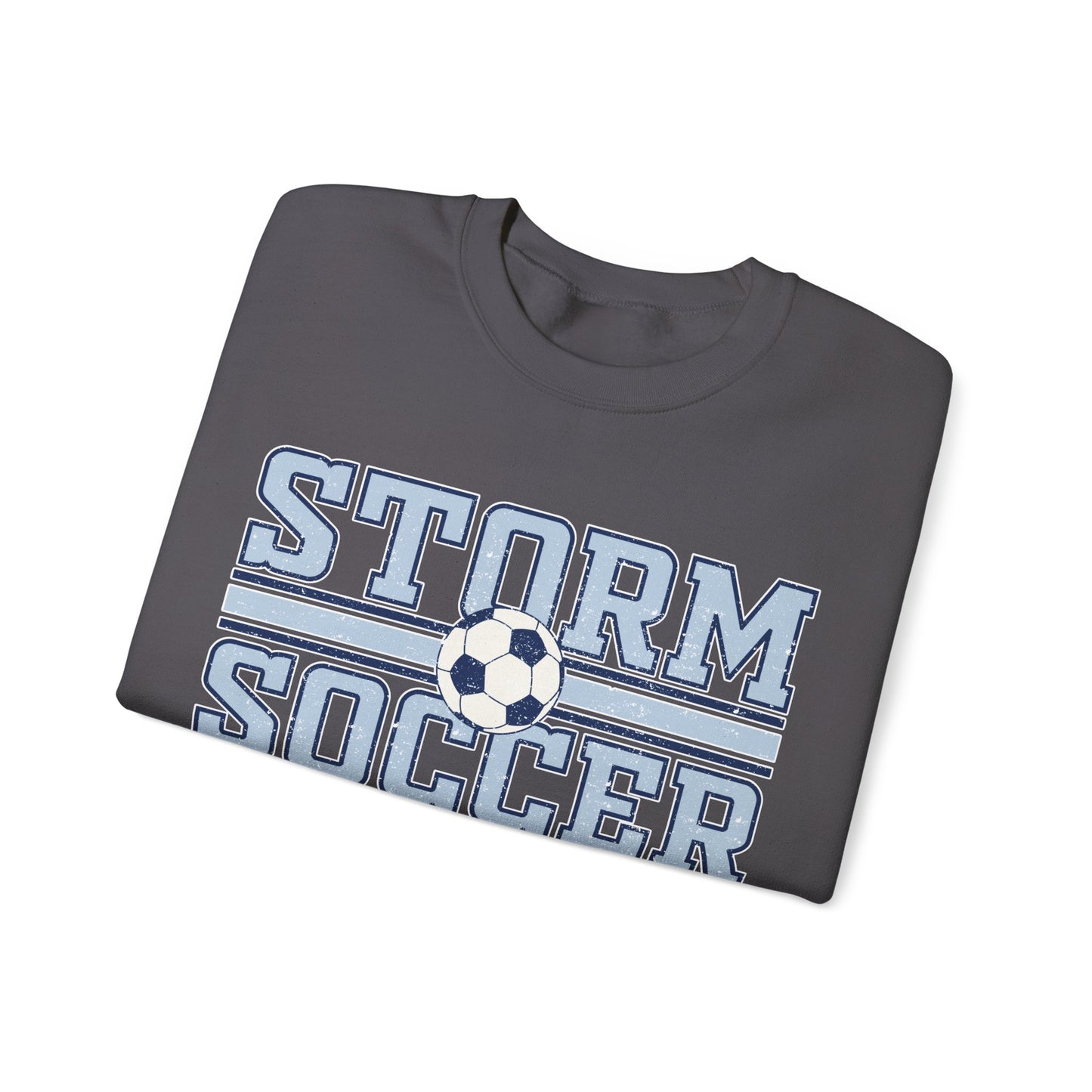 Storm Soccer Distressed - Gildan Adult Sweatshirt