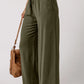 Smocked High Waist Wide Leg Pants