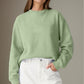 Round Neck Long Sleeve Sweatshirt