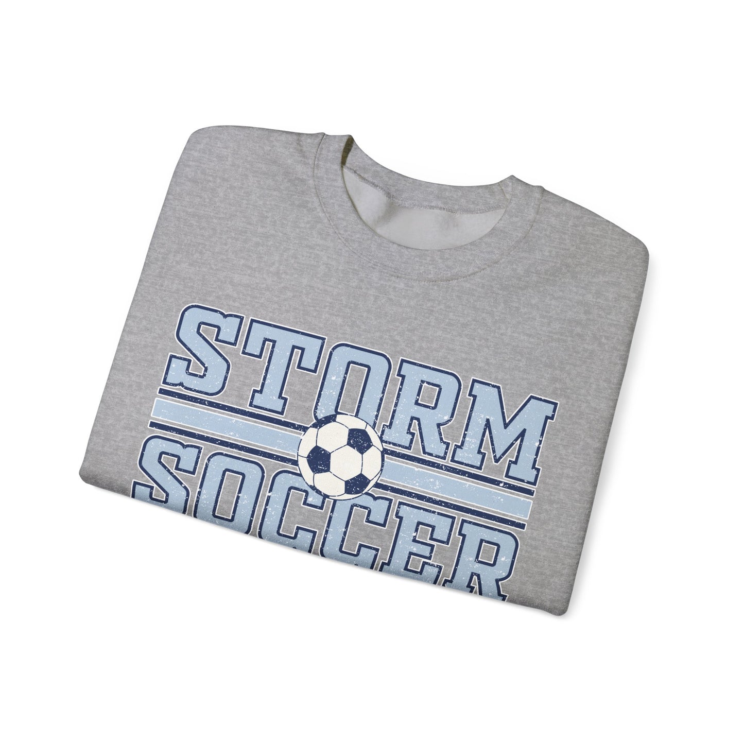 Storm Soccer Distressed - Gildan Adult Sweatshirt