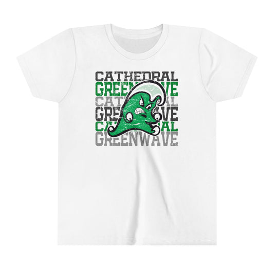 Cathedral Greenwave w/ Mascot - 3001 YOUTH Short