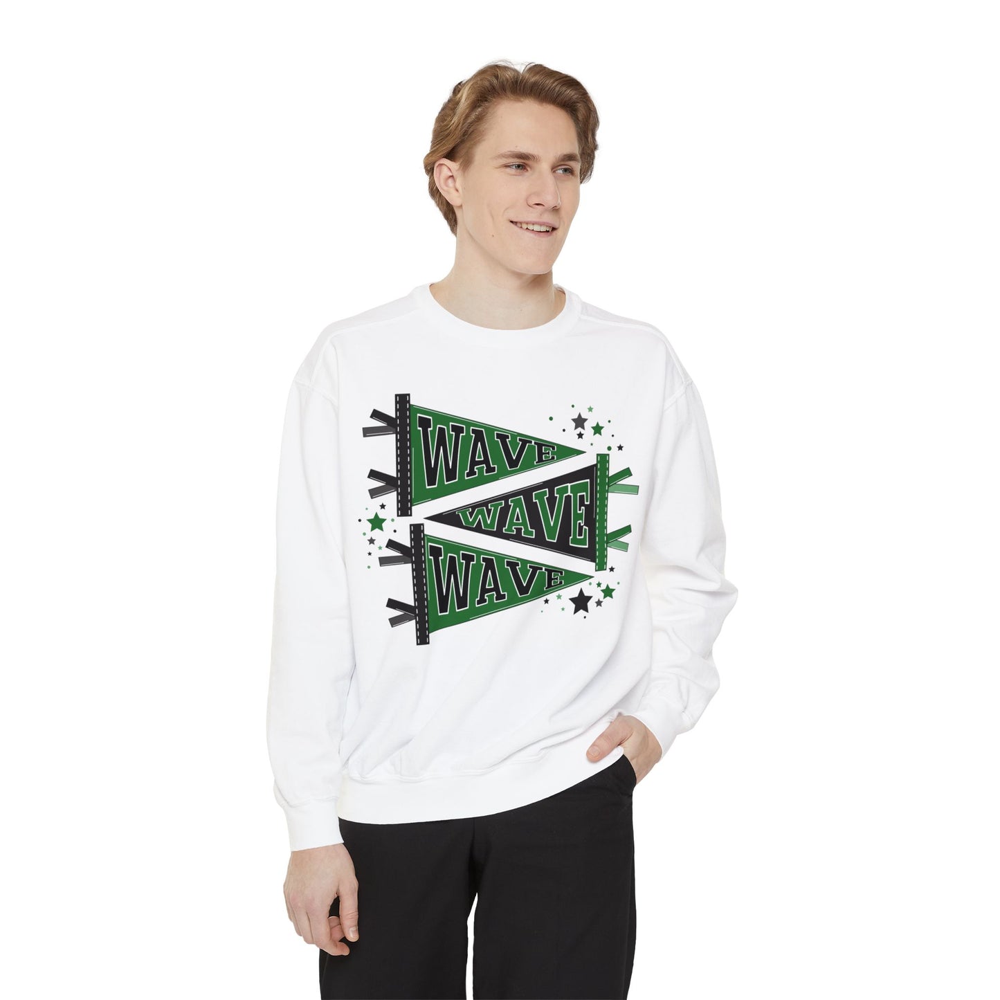 Wave Triple Pennant - CC Adult Sweatshirt