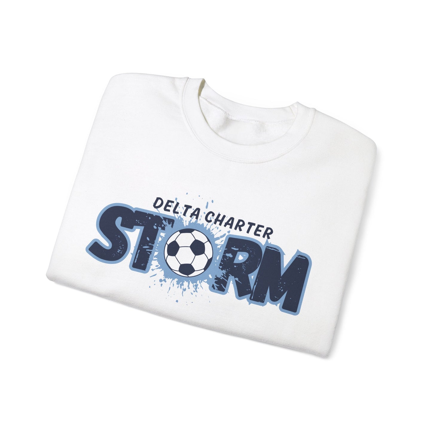 DC Storm Soccer Splatter - Gildan Adult Sweatshirt