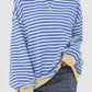 Striped Round Neck Long Sleeve T-Shirt