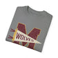 Varsity M with Wolves Pennant_CC Adult SS