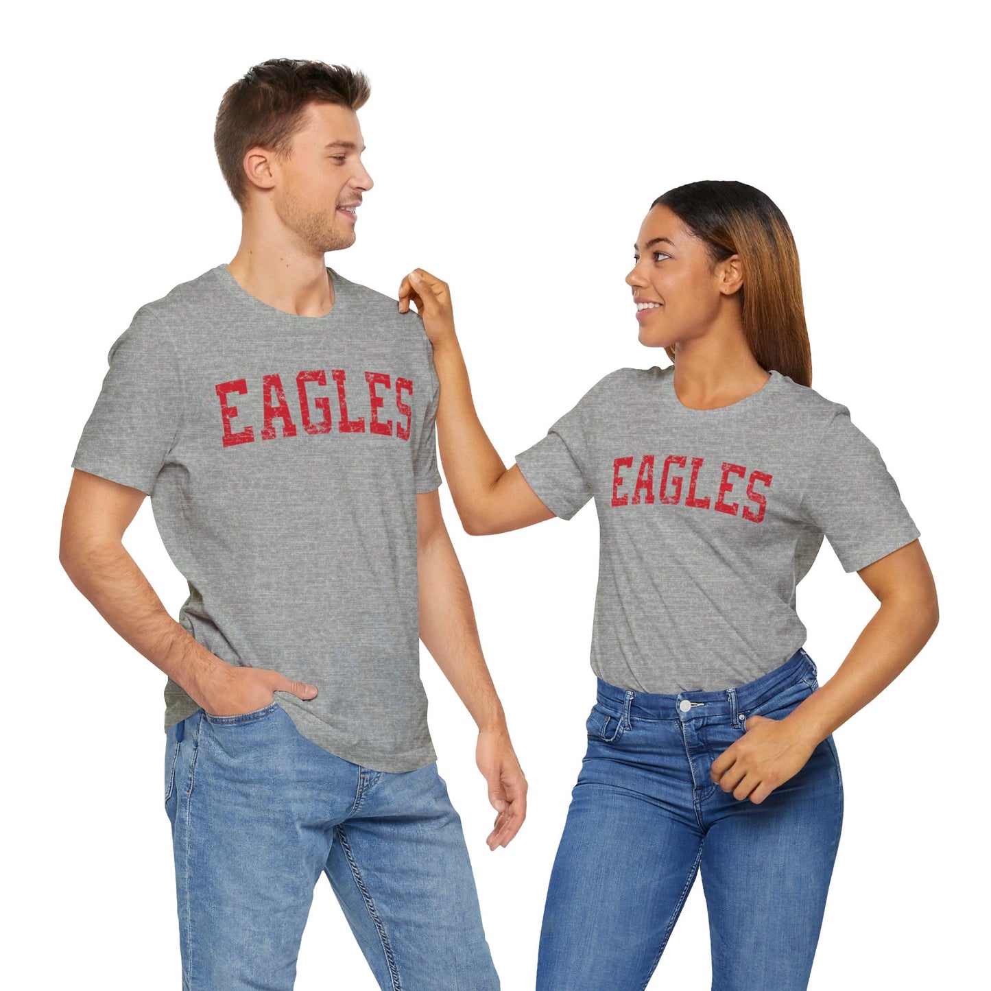 Eagles Distressed Block_ 3001 Adult SS