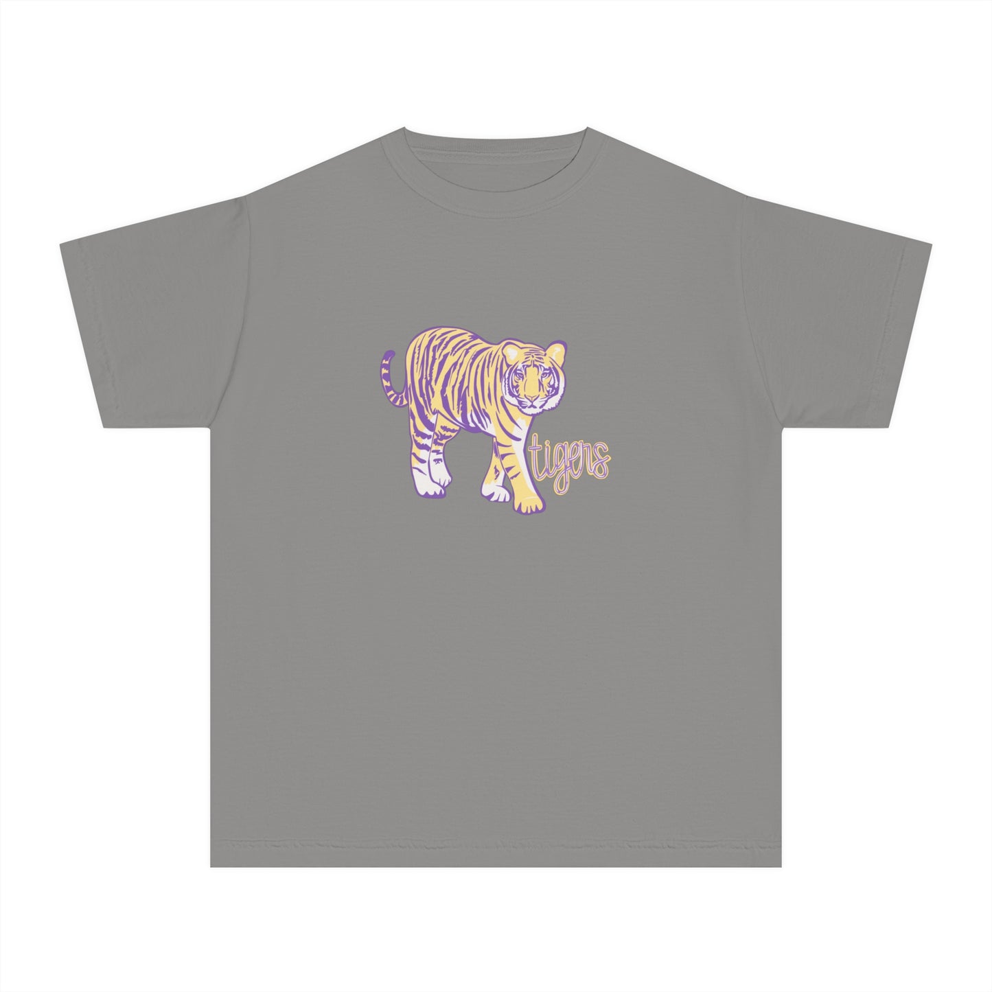 Tiger Standing Comfort Colors YOUTH