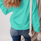 Round Neck Long Sleeve Sweatshirt