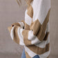 Color Block Round Neck Sweater