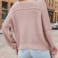 V-Neck Long Sleeve Sweater