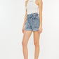 Kancan Ultra High Rise Paperbag Denim Shorts