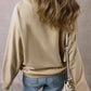 Round Neck Long Sleeve Sweatshirt