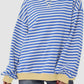 Striped Round Neck Long Sleeve T-Shirt