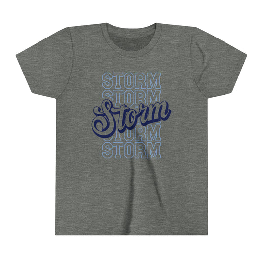 DC Retro Storm Stacked YOUTH