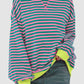 Striped Round Neck Long Sleeve T-Shirt