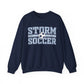 Storm Soccer Distressed - Gildan Adult Sweatshirt