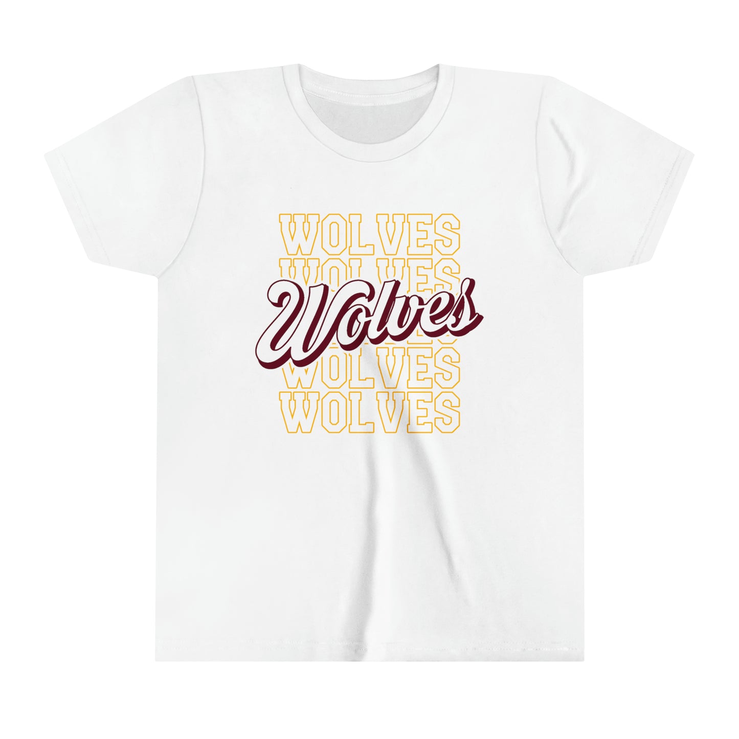 Monterey Retro Wolves Stacked YOUTH