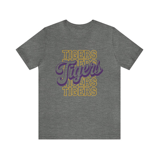 Tigers Retro Stacked