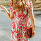 Ruffled Tank Floral Dress