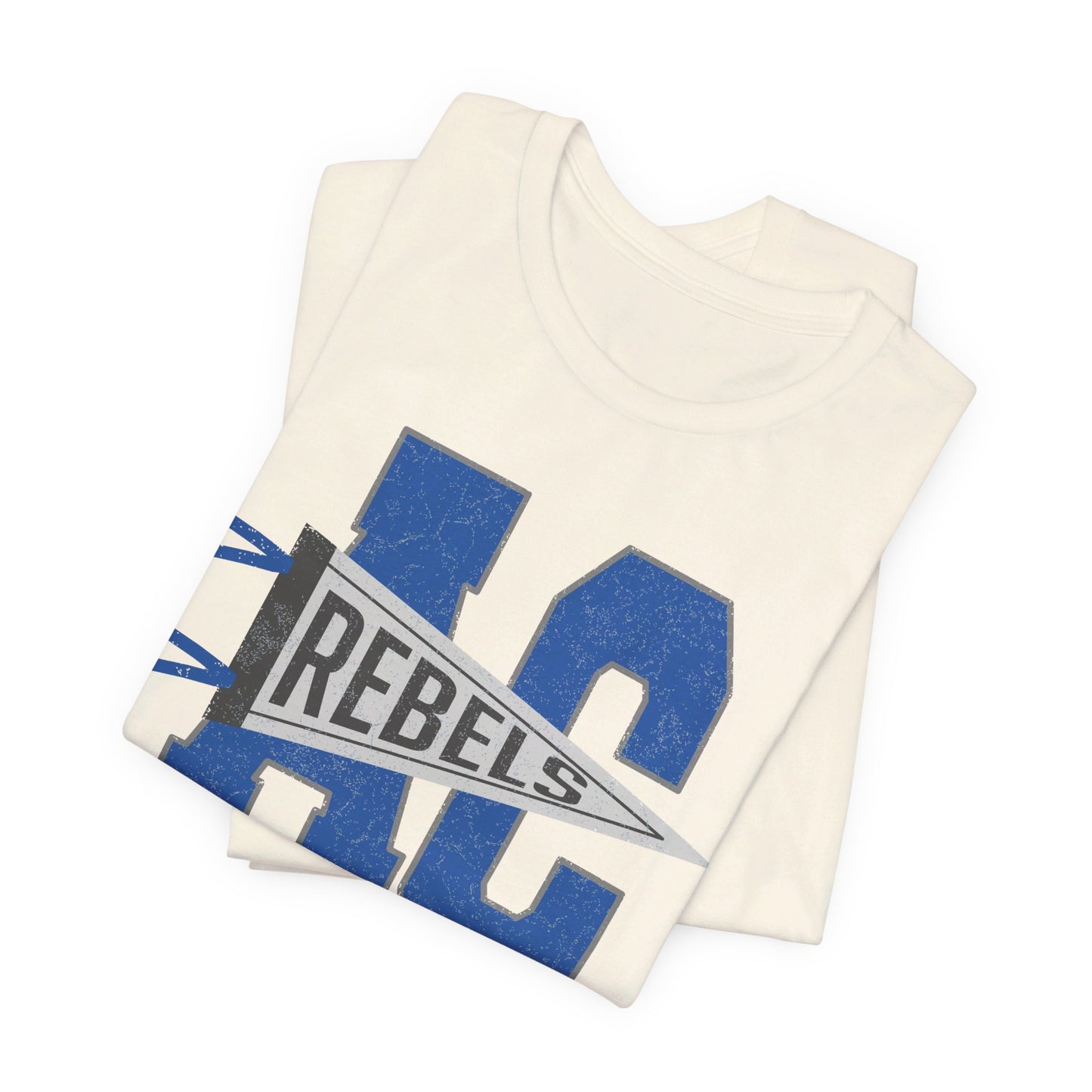 Varsity AC Rebels Pennant_ 3001 Adult SS