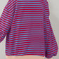 Striped Round Neck Long Sleeve T-Shirt