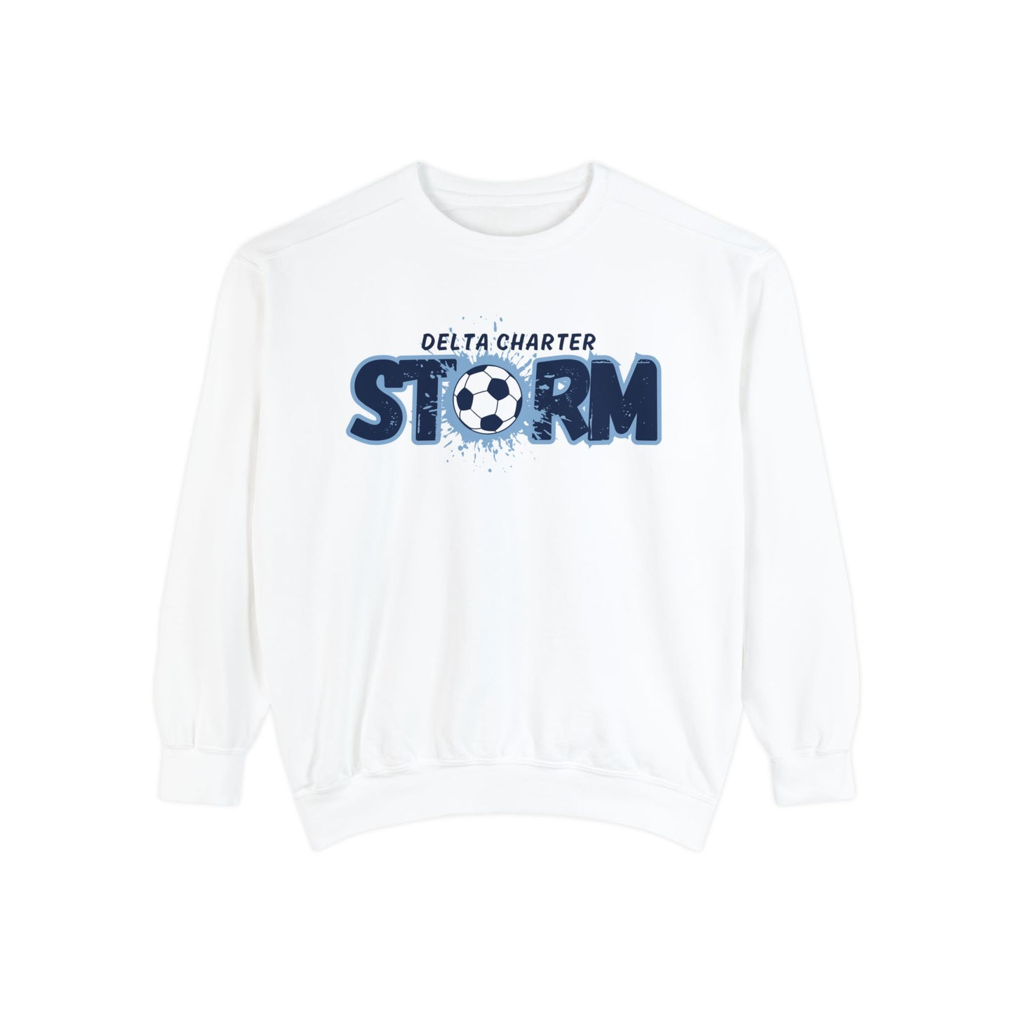 DC Storm Soccer Splatter - CC Adult Sweatshirt