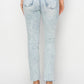 Risen Full Size High Rise Distressed Skinny Jeans