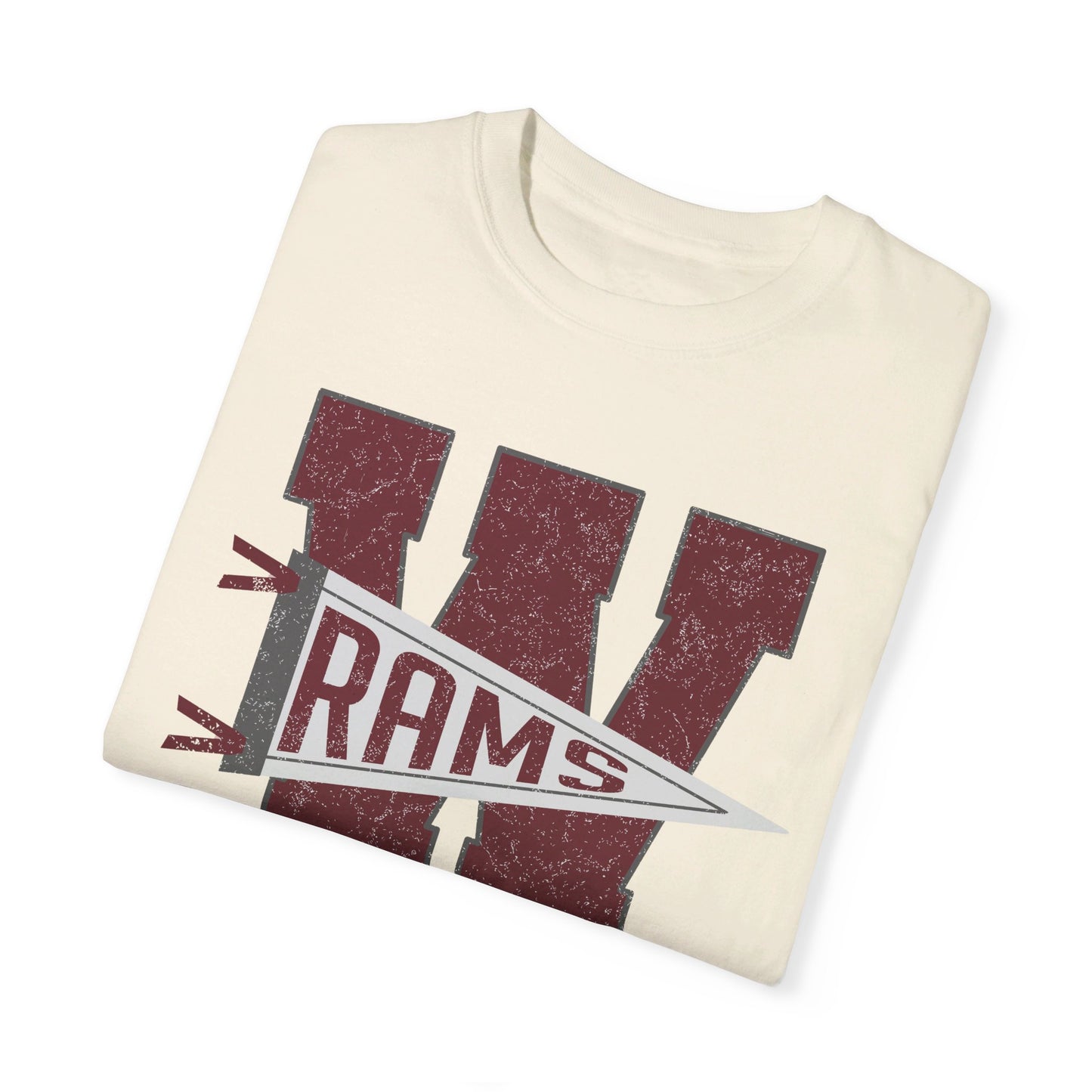 Varsity W Rams Pennant_CC Adult SS