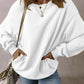 Round Neck Long Sleeve Sweatshirt