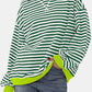 Striped Round Neck Long Sleeve T-Shirt