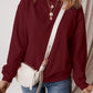 Round Neck Long Sleeve Sweatshirt