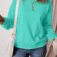 Round Neck Long Sleeve Sweatshirt