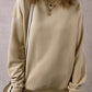 Round Neck Long Sleeve Sweatshirt