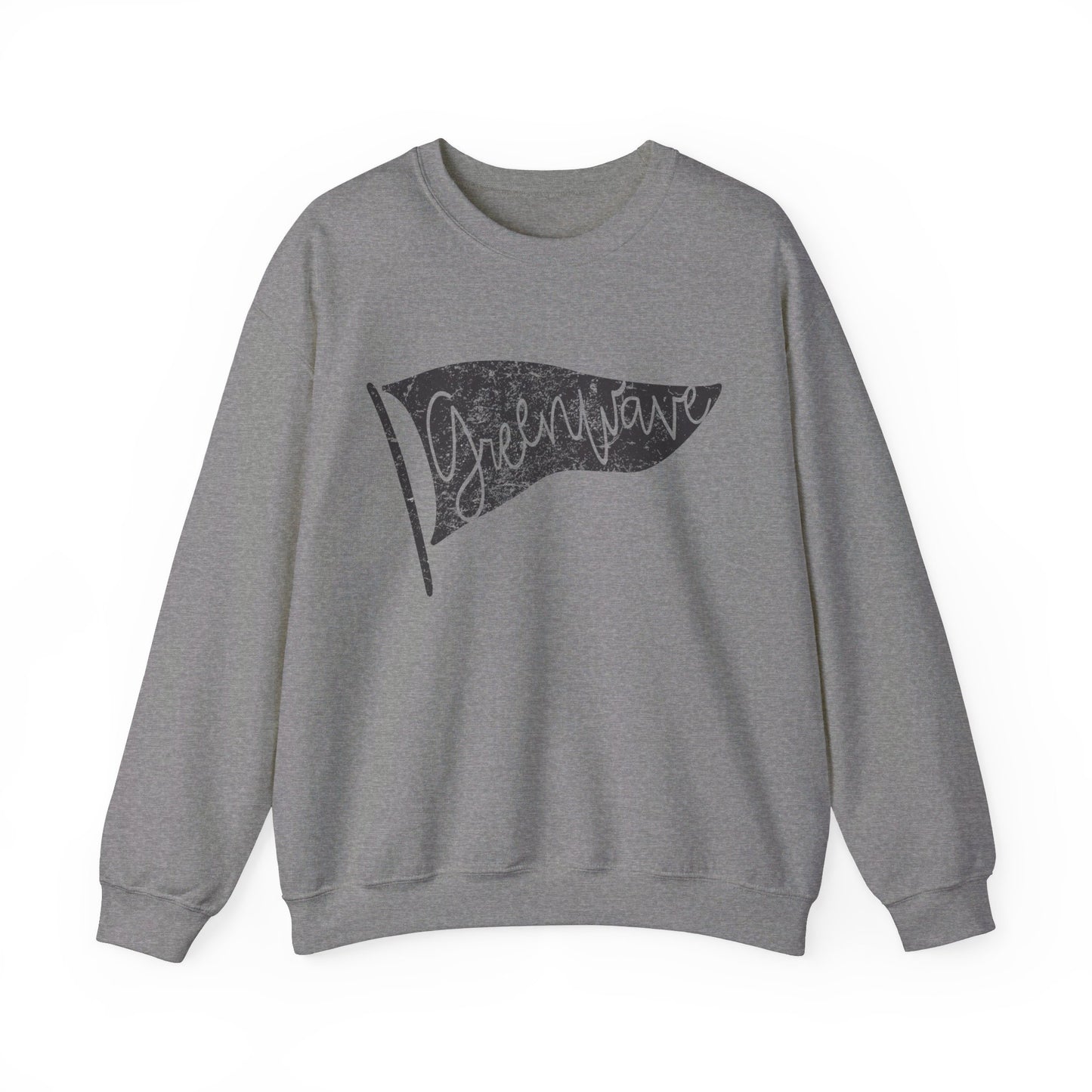 Greenwave Pennant - Gildan Sweatshirt