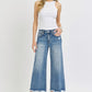 Risen High Rise Cropped Flare Jeans