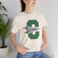 Varsity C with Greenwave Pennant_ 3001 Adult SS