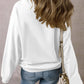 Round Neck Long Sleeve Sweatshirt