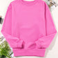 Round Neck Long Sleeve Sweatshirt