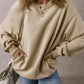 Round Neck Long Sleeve Sweatshirt