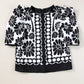 Printed Round Neck Half Sleeve Blouse