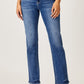 RISEN Mid Rise Slim Straight Jeans