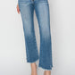 RISEN High Rise Slim Straight Jeans