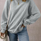 Round Neck Long Sleeve Sweatshirt